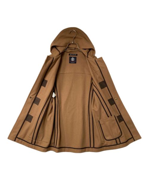 OLD ENGLAND（オールドイングランド）OLD ENGLAND (オールドイングランド) フーデッドダッフルコート ブラウン サイズ:36の古着・服飾アイテム