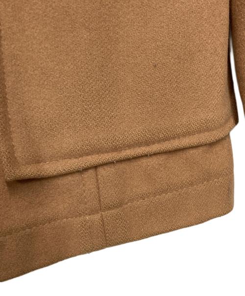 OLD ENGLAND（オールドイングランド）OLD ENGLAND (オールドイングランド) フーデッドダッフルコート ブラウン サイズ:36の古着・服飾アイテム