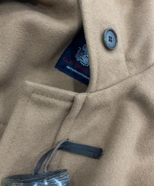OLD ENGLAND（オールドイングランド）OLD ENGLAND (オールドイングランド) フーデッドダッフルコート ブラウン サイズ:36の古着・服飾アイテム