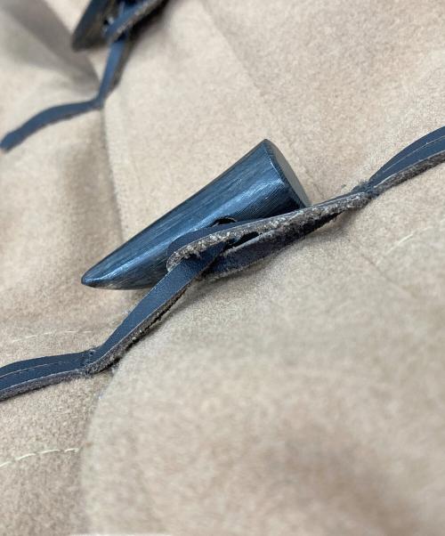 OLD ENGLAND（オールドイングランド）OLD ENGLAND (オールドイングランド) フーデッドダッフルコート ブラウン サイズ:36の古着・服飾アイテム