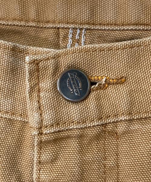 Dickies（ディッキーズ）Dickies (ディッキーズ) ダックペインターパンツ ブラウン サイズ:34の古着・服飾アイテム