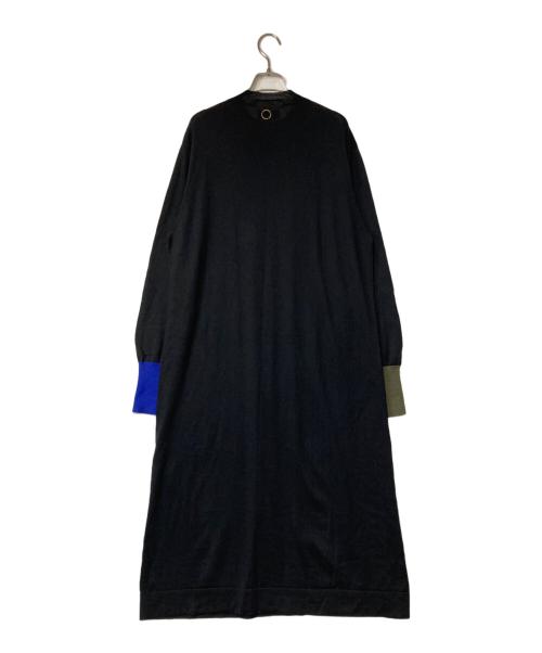 OYuna（オヨーナ）OYuna (オヨーナ) カシミヤ混ニットワンピース ブラック サイズ:Ｓの古着・服飾アイテム