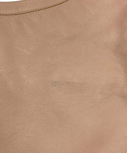 JIL SANDER NAVY（ジルサンダー ネイビー）JIL SANDER NAVY (ジルサンダー ネイビー) ワンショルダーバッグ ベージュの古着・服飾アイテム