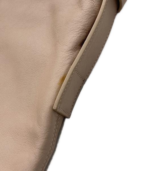 JIL SANDER NAVY（ジルサンダー ネイビー）JIL SANDER NAVY (ジルサンダー ネイビー) ワンショルダーバッグ ベージュの古着・服飾アイテム