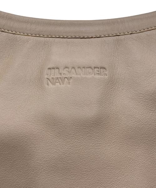JIL SANDER NAVY（ジルサンダー ネイビー）JIL SANDER NAVY (ジルサンダー ネイビー) ワンショルダーバッグ ベージュの古着・服飾アイテム