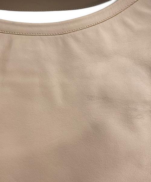 JIL SANDER NAVY（ジルサンダー ネイビー）JIL SANDER NAVY (ジルサンダー ネイビー) ワンショルダーバッグ ベージュの古着・服飾アイテム