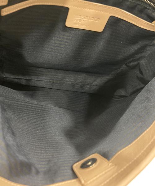 JIL SANDER NAVY（ジルサンダー ネイビー）JIL SANDER NAVY (ジルサンダー ネイビー) ワンショルダーバッグ ベージュの古着・服飾アイテム