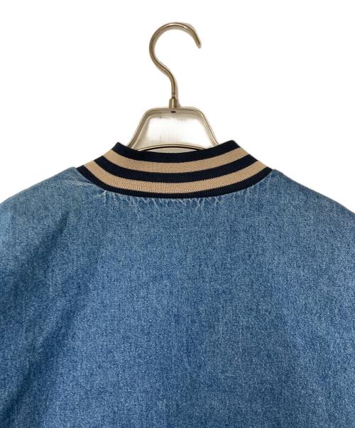 RED KAP（レッド キャップ）RED KAP (レッド キャップ) デニム切替スタジャン インディゴ×ベージュ サイズ:XXLの古着・服飾アイテム