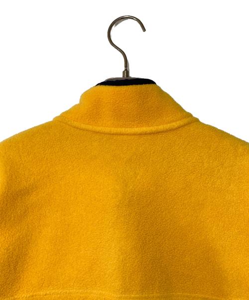L.L.Bean（エルエルビーン）L.L.Bean (エルエルビーン) ハーフスナップボタンフリースプルオーバー イエロー×ネイビー サイズ:Mの古着・服飾アイテム