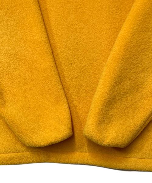 L.L.Bean（エルエルビーン）L.L.Bean (エルエルビーン) ハーフスナップボタンフリースプルオーバー イエロー×ネイビー サイズ:Mの古着・服飾アイテム