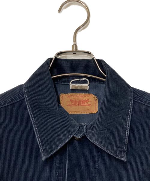 LEVI'S（リーバイス）LEVI'S (リーバイス) コーデュロイトラッカージャケット ネイビー サイズ:不明(下記参照)の古着・服飾アイテム