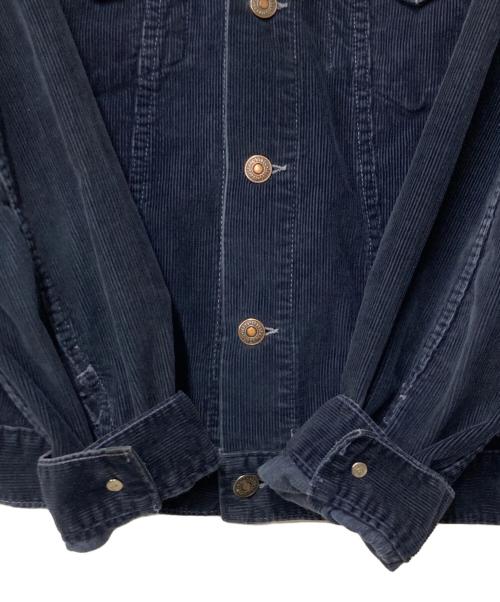 LEVI'S（リーバイス）LEVI'S (リーバイス) コーデュロイトラッカージャケット ネイビー サイズ:不明(下記参照)の古着・服飾アイテム