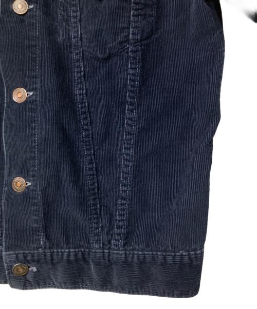 LEVI'S（リーバイス）LEVI'S (リーバイス) コーデュロイトラッカージャケット ネイビー サイズ:不明(下記参照)の古着・服飾アイテム