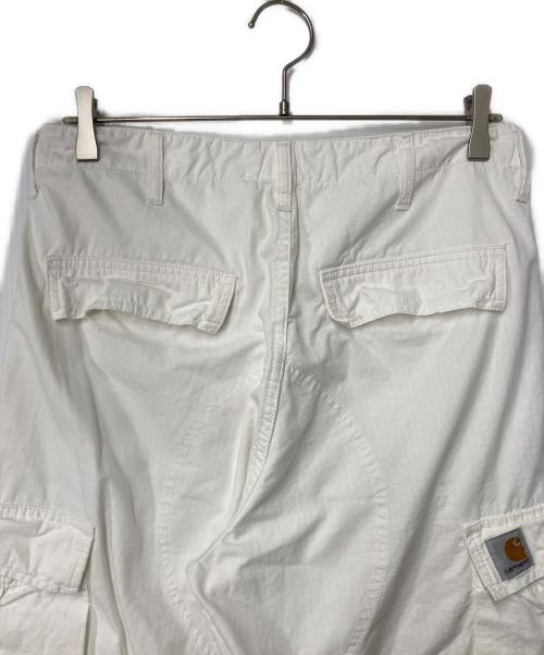 CarHartt（カーハート）CarHartt (カーハート) リップストップカーゴパンツ ホワイト サイズ:32の古着・服飾アイテム