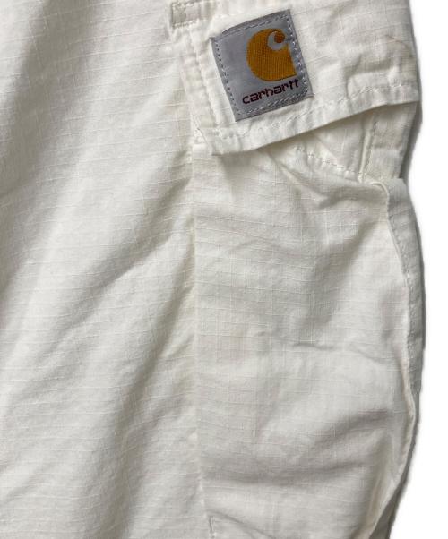 CarHartt（カーハート）CarHartt (カーハート) リップストップカーゴパンツ ホワイト サイズ:32の古着・服飾アイテム