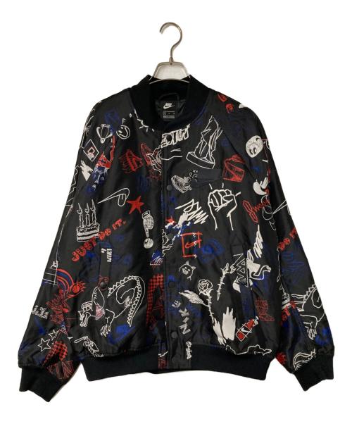 NIKE（ナイキ）NIKE (ナイキ) NSP ボンバー ジャケット ブラック サイズ:Ｍの古着・服飾アイテム