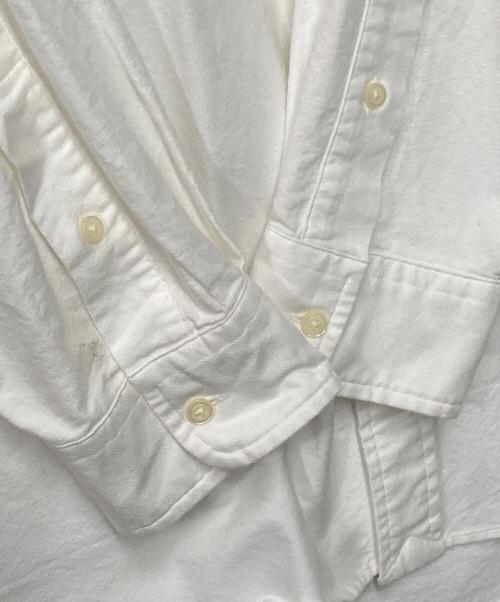 POLO RALPH LAUREN（ポロ・ラルフローレン）POLO RALPH LAUREN (ポロ・ラルフローレン) THE BIG FIT ポニー刺繍 ボタンダウンシャツ ホワイト サイズ:Lの古着・服飾アイテム