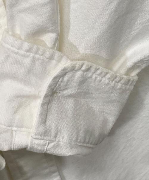 POLO RALPH LAUREN（ポロ・ラルフローレン）POLO RALPH LAUREN (ポロ・ラルフローレン) THE BIG FIT ポニー刺繍 ボタンダウンシャツ ホワイト サイズ:Lの古着・服飾アイテム