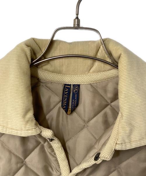 LAVENHAM（ラベンハム）LAVENHAM (ラベンハム) キルティングジャケット ベージュ サイズ:36の古着・服飾アイテム