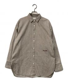 upper hights（アッパーハイツ）の古着「THE ELINE デニムシャツ」｜グレー