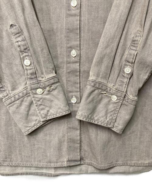 upper hights（アッパーハイツ）upper hights (アッパーハイツ) THE ELINE デニムシャツ グレー サイズ:1の古着・服飾アイテム