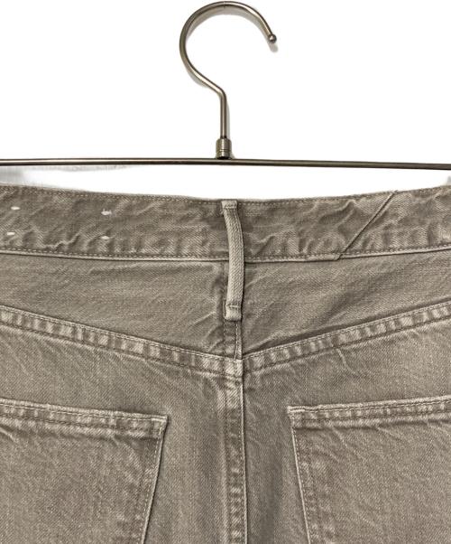 upper hights（アッパーハイツ）upper hights (アッパーハイツ) Spick and Span (スピック＆スパン) 別注 THE HELENA カットオフデニムスカート グレー サイズ:W23(下記採寸参照)の古着・服飾アイテム