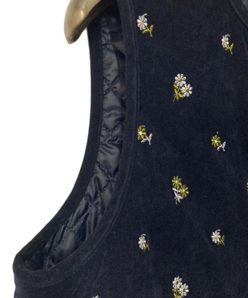 TOMORROW LAND collection（トゥモローランドコレクション）TOMORROW LAND collection (トゥモローランドコレクション) フルーロンベル リバーシブルジレ ネイビー サイズ:36の古着・服飾アイテム