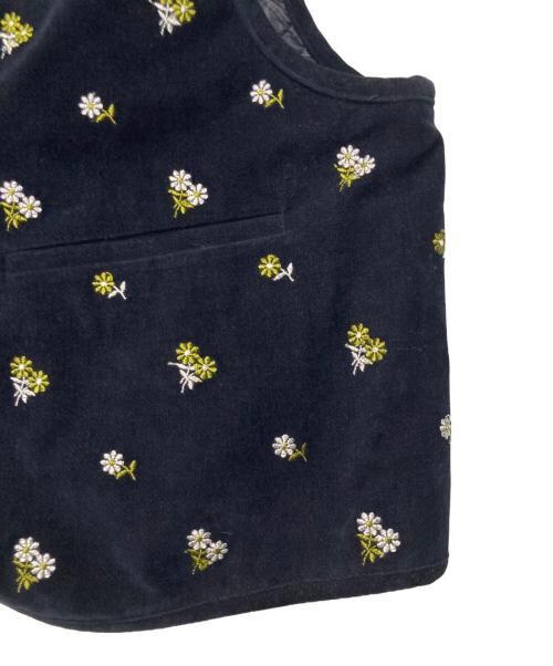 TOMORROW LAND collection（トゥモローランドコレクション）TOMORROW LAND collection (トゥモローランドコレクション) フルーロンベル リバーシブルジレ ネイビー サイズ:36の古着・服飾アイテム