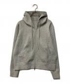 Spick and Spanスピック＆スパン）の古着「ストレッチジップフードパーカー」｜グレー