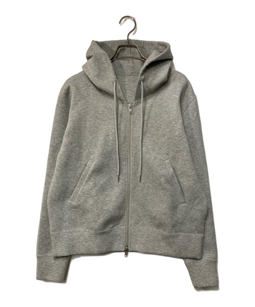 Spick and Span（スピック＆スパン）Spick and Span (スピック＆スパン) ストレッチジップフードパーカー グレー サイズ:FREEの古着・服飾アイテム
