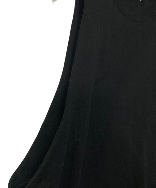 Curensology（カレンソロジー）Curensology (カレンソロジー) N/Sスウェットワンピース ブラック サイズ:FREEの古着・服飾アイテム