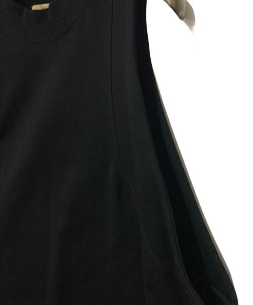 Curensology（カレンソロジー）Curensology (カレンソロジー) N/Sスウェットワンピース ブラック サイズ:FREEの古着・服飾アイテム