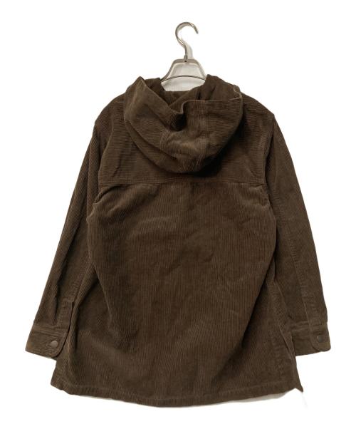 MEYAME（メヤメ）MEYAME (メヤメ) コーデュロイフーデットジャケット ブラウン サイズ:Freeの古着・服飾アイテム
