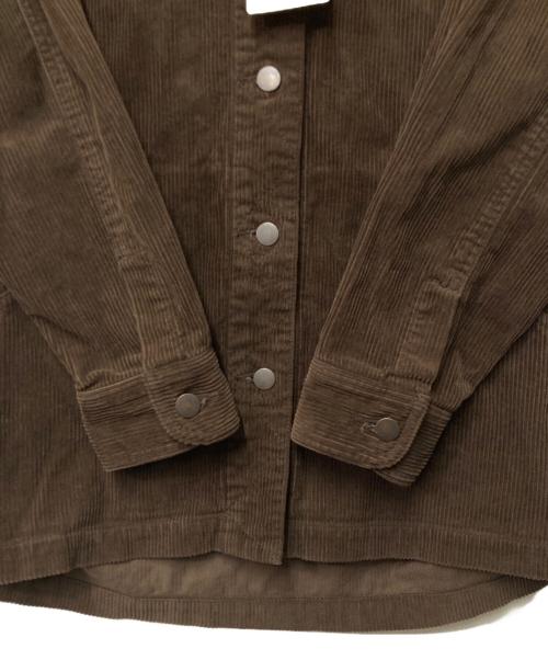 MEYAME（メヤメ）MEYAME (メヤメ) コーデュロイフーデットジャケット ブラウン サイズ:Freeの古着・服飾アイテム