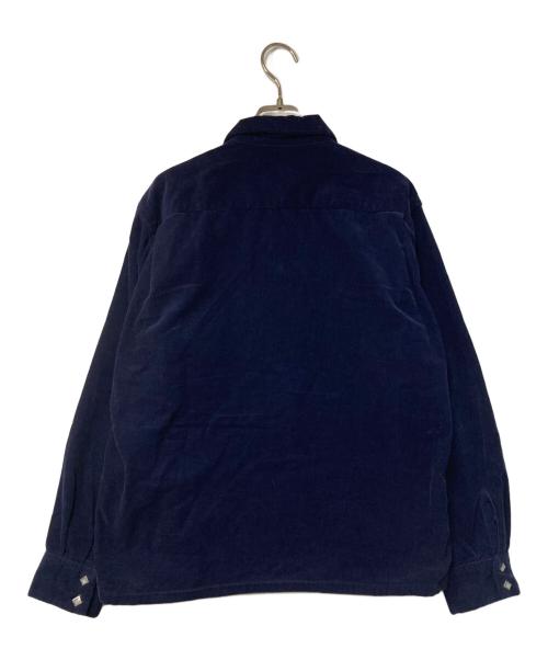 TENDERLOIN（テンダーロイン）TENDERLOIN (テンダーロイン) ウエスタンコーデュロイシャツ ネイビー サイズ:Sの古着・服飾アイテム