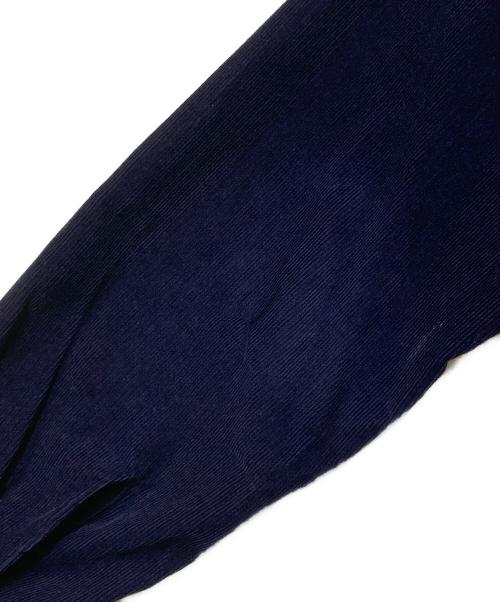 TENDERLOIN（テンダーロイン）TENDERLOIN (テンダーロイン) ウエスタンコーデュロイシャツ ネイビー サイズ:Sの古着・服飾アイテム