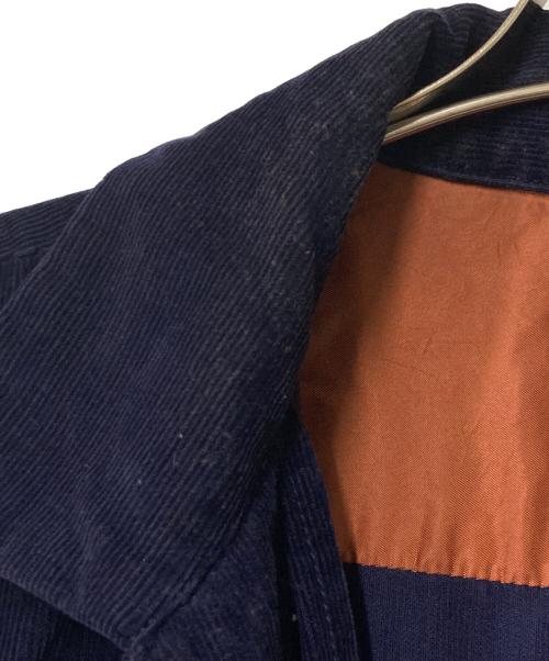 TENDERLOIN（テンダーロイン）TENDERLOIN (テンダーロイン) ウエスタンコーデュロイシャツ ネイビー サイズ:Sの古着・服飾アイテム