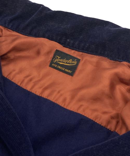 TENDERLOIN（テンダーロイン）TENDERLOIN (テンダーロイン) ウエスタンコーデュロイシャツ ネイビー サイズ:Sの古着・服飾アイテム