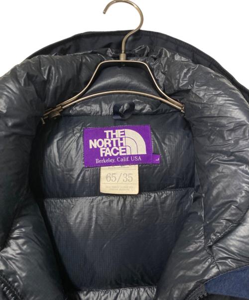 THE NORTHFACE PURPLELABEL（ザ・ノースフェイス パープルレーベル）THE NORTHFACE PURPLELABEL (ザ・ノースフェイス パープルレーベル) 65/35 Mountain Short Down Parka ネイビー サイズ:Lの古着・服飾アイテム