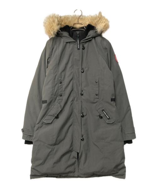 CANADA GOOSE（カナダグース）CANADA GOOSE (カナダグース) KENSINGTON PARKA グレー サイズ:Lの古着・服飾アイテム