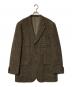 STEPS（ステップス）の古着「ツイードテーラードジャケット」｜ブラウン