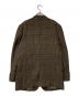 STEPS (ステップス) Harris Tweed (ハリスツイード) ツイードテーラードジャケット ブラウン サイズ:LL：5000円