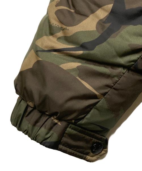 MONCLER（モンクレール）MONCLER (モンクレール) MEAKAN ダウンジャケット グリーン×ブラック サイズ:1の古着・服飾アイテム