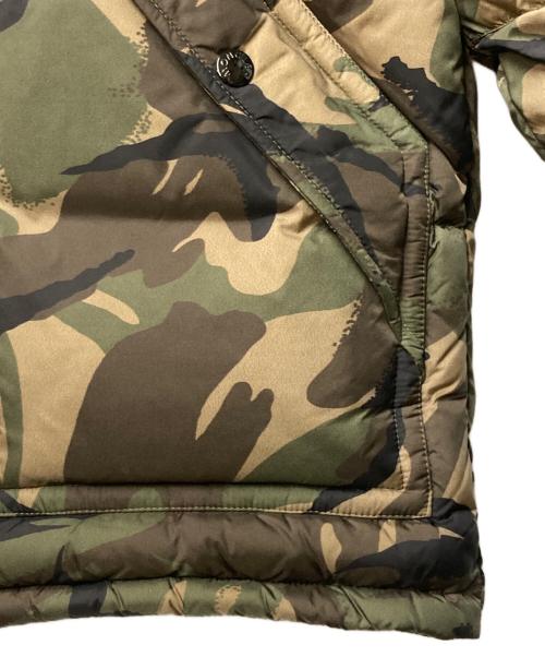 MONCLER（モンクレール）MONCLER (モンクレール) MEAKAN ダウンジャケット グリーン×ブラック サイズ:1の古着・服飾アイテム