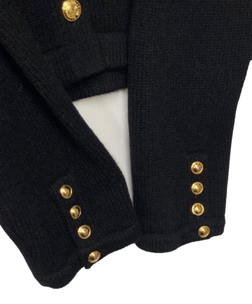 EVERYDAY I LIKE.（エヴリデイ アイ ライク）EVERYDAY I LIKE. (エヴリデイ アイ ライク) Cashmere ブレザー クルーネックカーディガン ブラック サイズ:FREEの古着・服飾アイテム