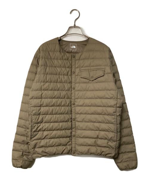 THE NORTH FACE（ザ ノース フェイス）THE NORTH FACE (ザ ノース フェイス) ウィンドストッパーゼファーシェルカーディガン ベージュ サイズ:Ｍの古着・服飾アイテム