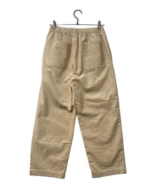 中川政七商店（ナカガワマサシチショウテン）中川政七商店 (ナカガワマサシチショウテン) 綿麻のコール天 イージーパンツ ベージュ サイズ:FREEの古着・服飾アイテム