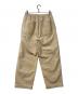 中川政七商店 (ナカガワマサシチショウテン) 綿麻のコール天 イージーパンツ ベージュ サイズ:FREE：7000円