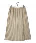 Charpentier de Vaisseau (シャルパンティエ ドゥ ヴェッソ) ウールプリーツスカート ベージュ サイズ:FREE：5000円