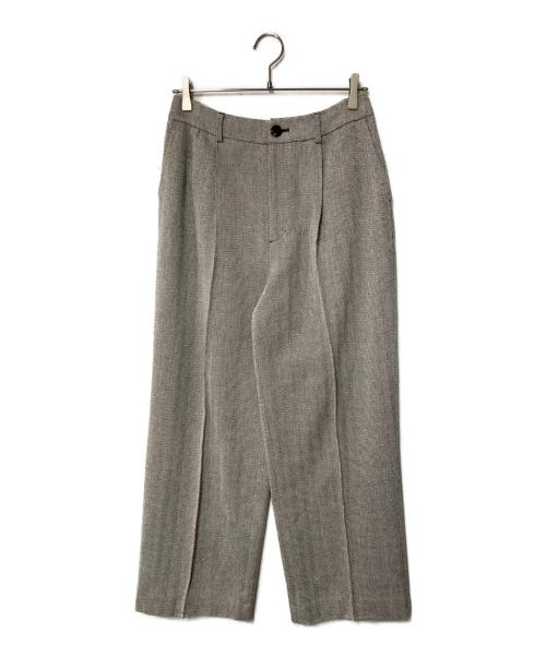 RBS（アールビーエス）RBS (アールビーエス) ヘリンボーン ストレート パンツ グレー サイズ:1の古着・服飾アイテム